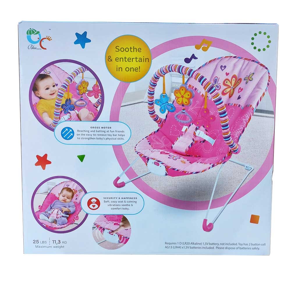 Cool Gift, Baby Bouncer Adorable Animals, Available in Different Colors