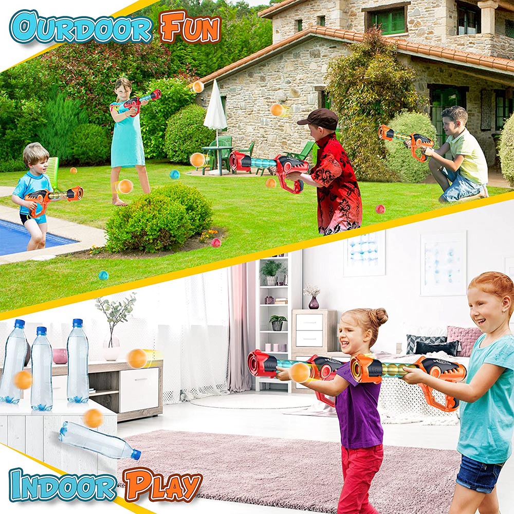 Cool Gift, Foam Ball Popper Air Guns Toy