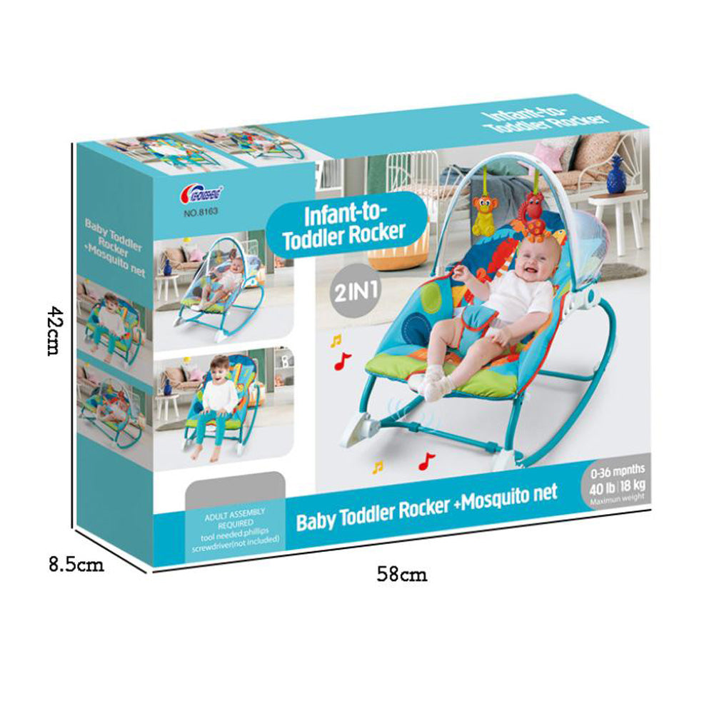 Cool Gift, Music And Vibration Walker Swing Rocker, Available in Different Colors