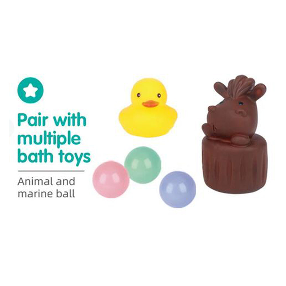 Cool Gift, Babyip Folding Baby Bath Tub With Bath Toys Included, Available in Different Colors