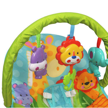 Cool Gift, Jolly Giraffe Baby Bouncer Rocker Chair With Soothing Music