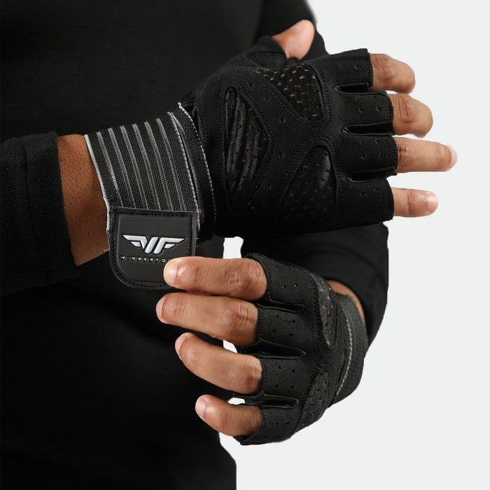 Winnerforce, Unisex Weightlifting Gloves, Available in Different Sizes