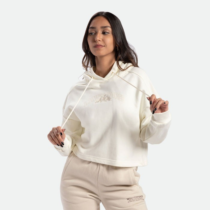 Winnerforce, Women Go Beyond Cropped Hoodie, Available in Different Sizes