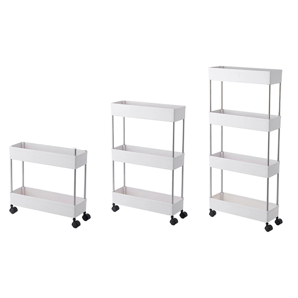Cool Gift, Slim Storage Cart, Rolling Storage Cart, Available in Different Sizes
