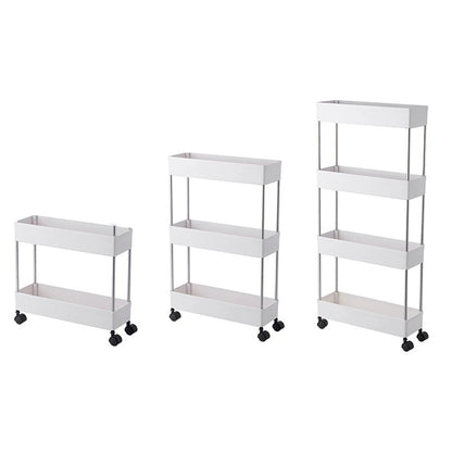 Cool Gift, Slim Storage Cart, Rolling Storage Cart, Available in Different Sizes