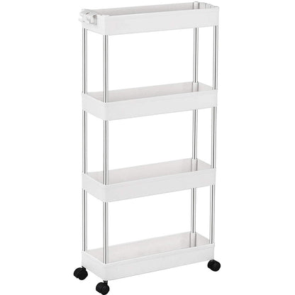 Cool Gift, Slim Storage Cart, Rolling Storage Cart, Available in Different Sizes