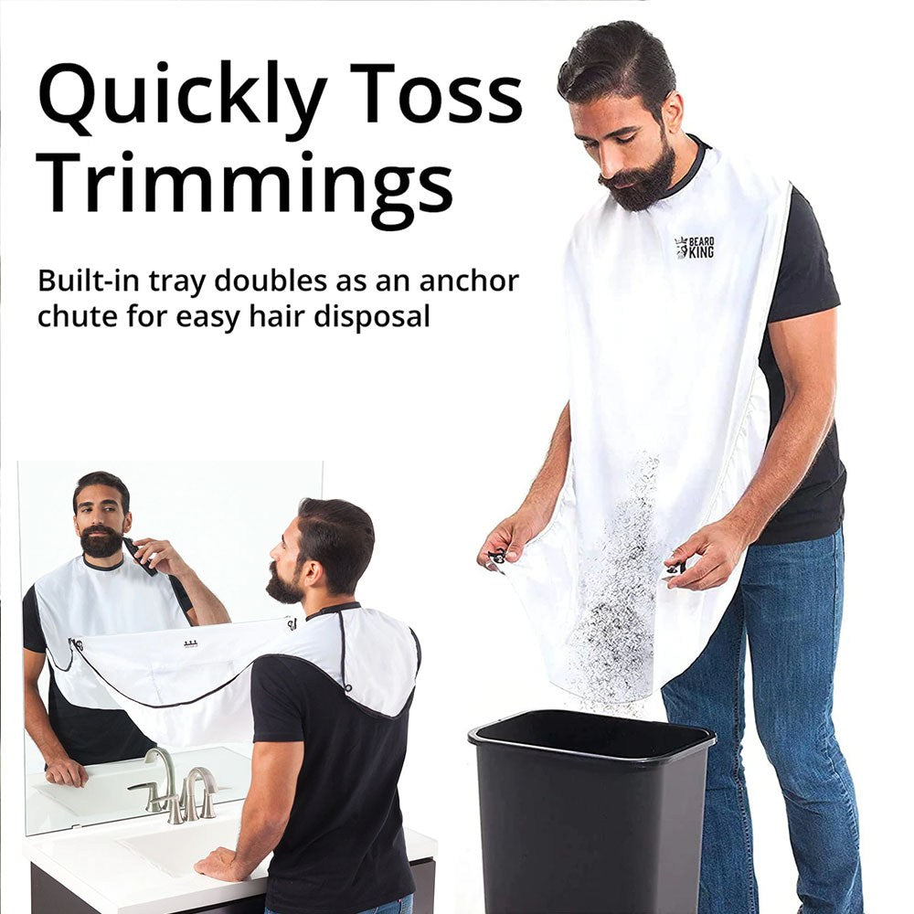 Cool Gift, Beard Hair Catcher for Men Shaving & Trimming, Available in Different Colors