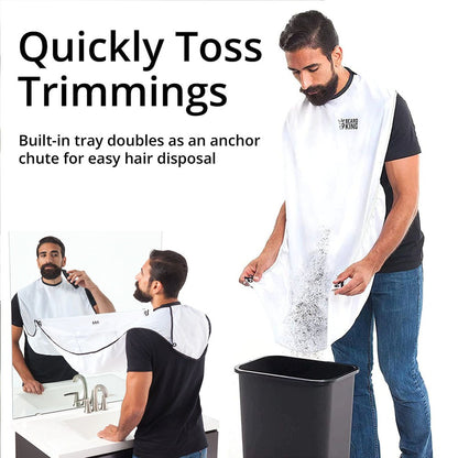 Cool Gift, Beard Hair Catcher for Men Shaving & Trimming, Available in Different Colors
