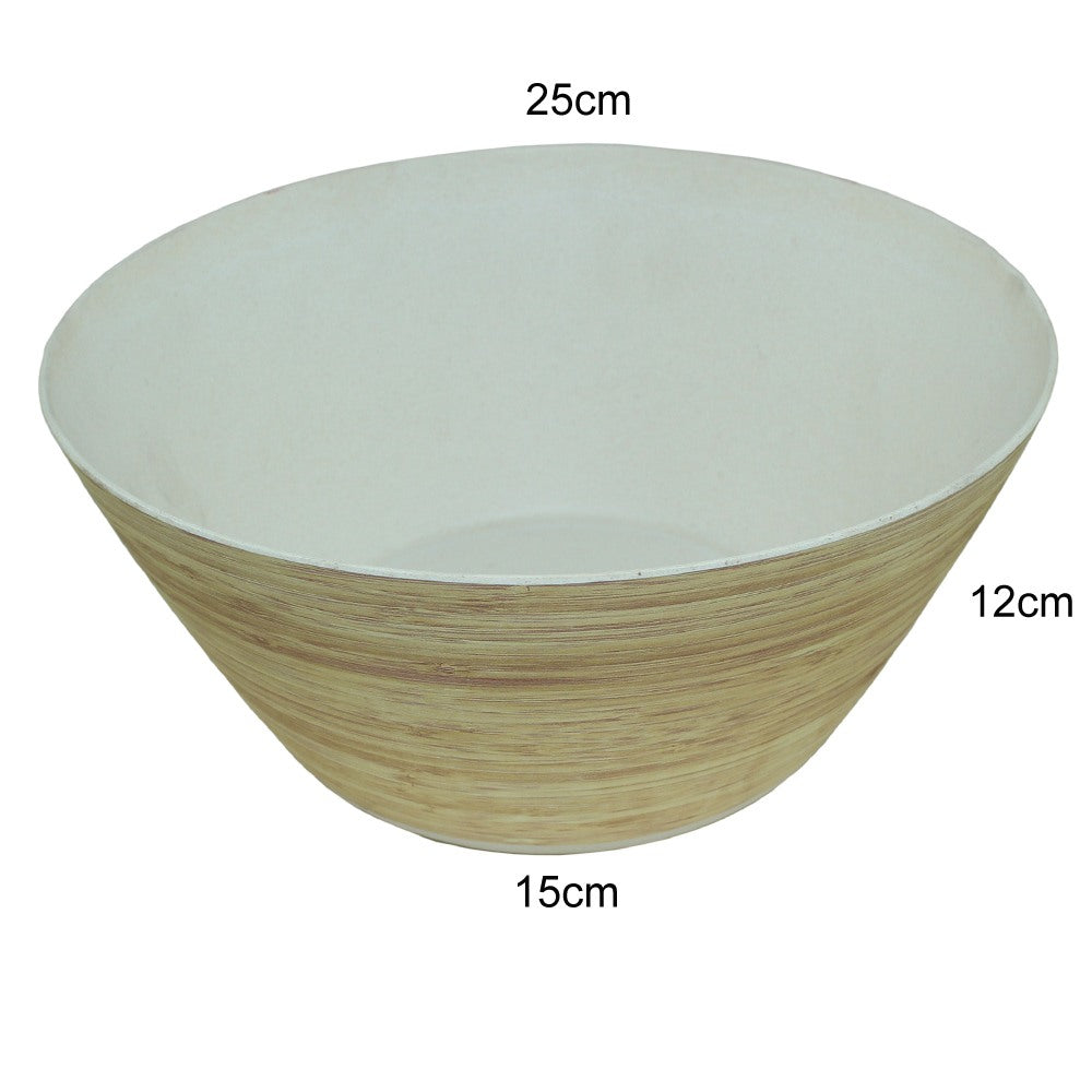 Cool Gift, Salad Bowl Wooden Melamine Dinnerware