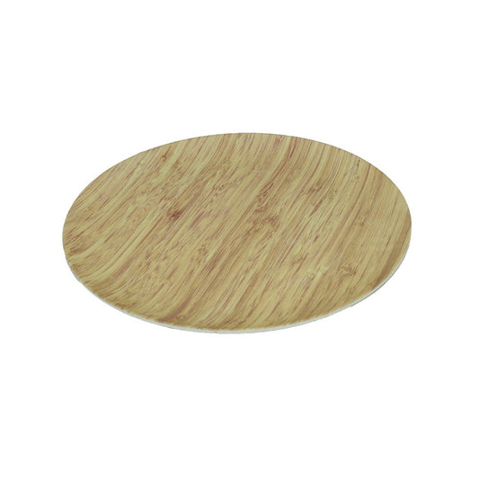 Cool Gift, 20cm Plate Wooden Melamine Dinnerware