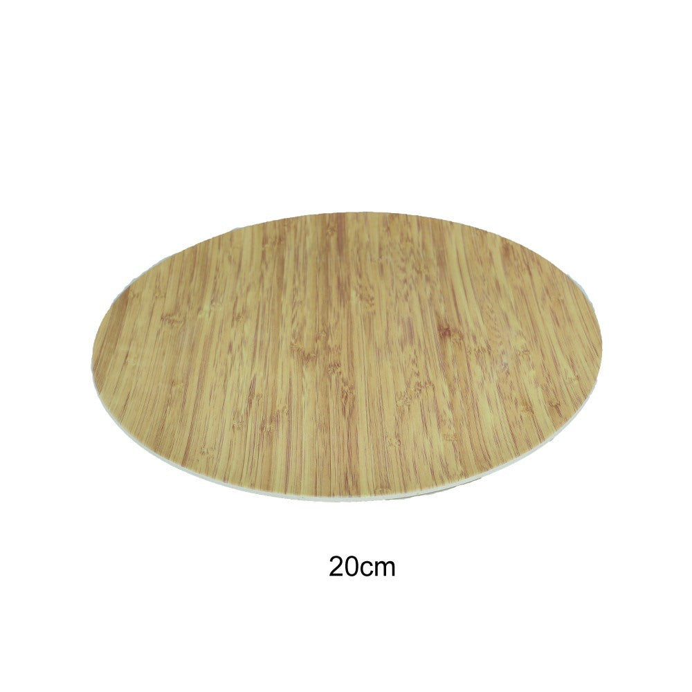 Cool Gift, 20cm Plate Wooden Melamine Dinnerware