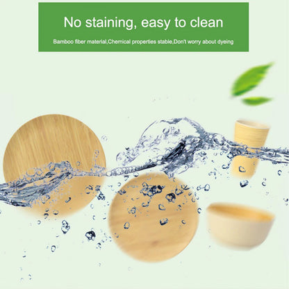 Cool Gift, 20cm Plate Wooden Melamine Dinnerware
