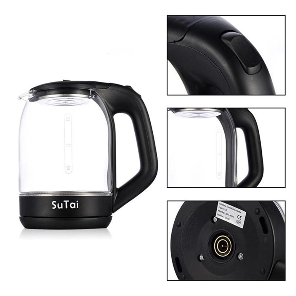 Sutai ST-198, Colored Glass Speedboil Electric Kettle