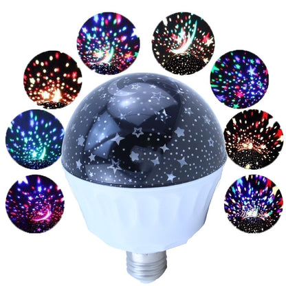 Cool Gift, Star Dream Rotating Projection Bulb Light