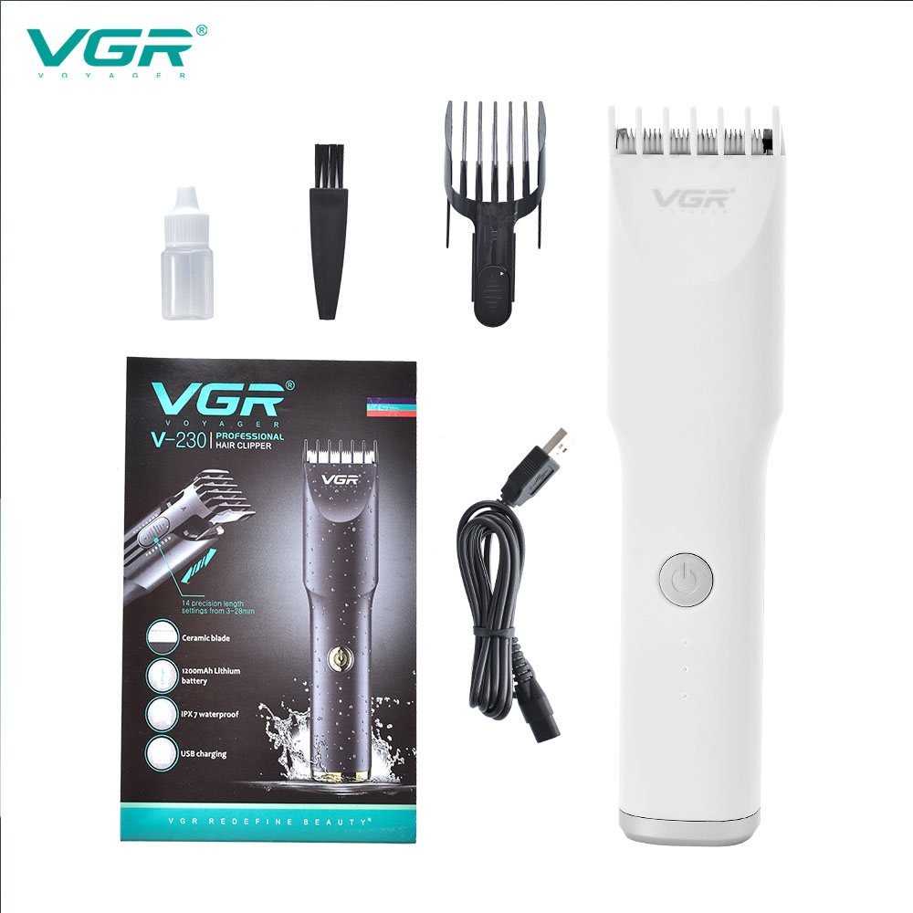 VGR, V-230, Professional Hair Clipper, Available in Different Colors
