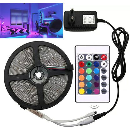 Cool Gift, Led Strip Lights 16 Colors With Remote, Available in Different Sizes