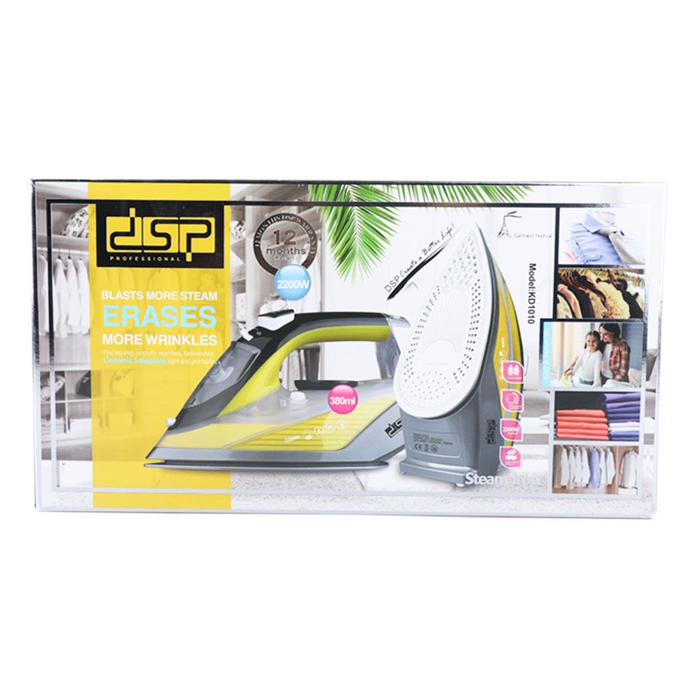 DSP, 2200W Steam Flat Iron KD1010