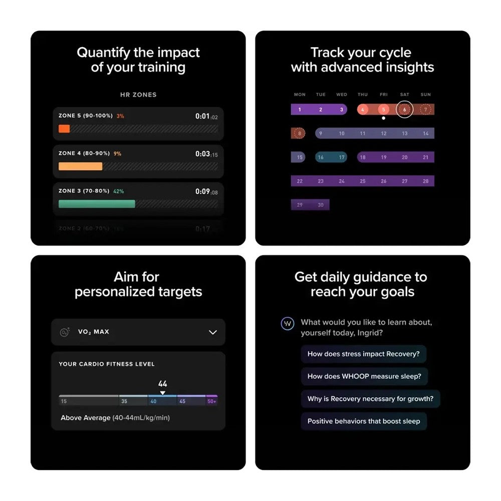 Whoop, One 5.0 Fitness Sensor
