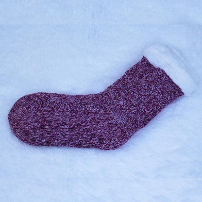 Cool Gift, Women Slipper Socks Winter Warm Fleece, Available in Different Colors
