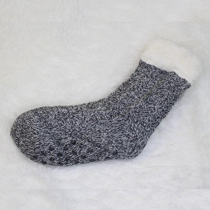 Cool Gift, Women Slipper Socks Winter Warm Fleece, Available in Different Colors