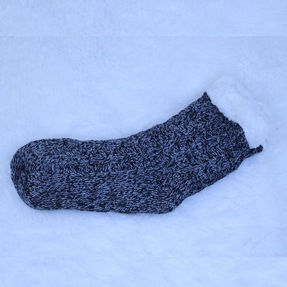Cool Gift, Women Slipper Socks Winter Warm Fleece, Available in Different Colors