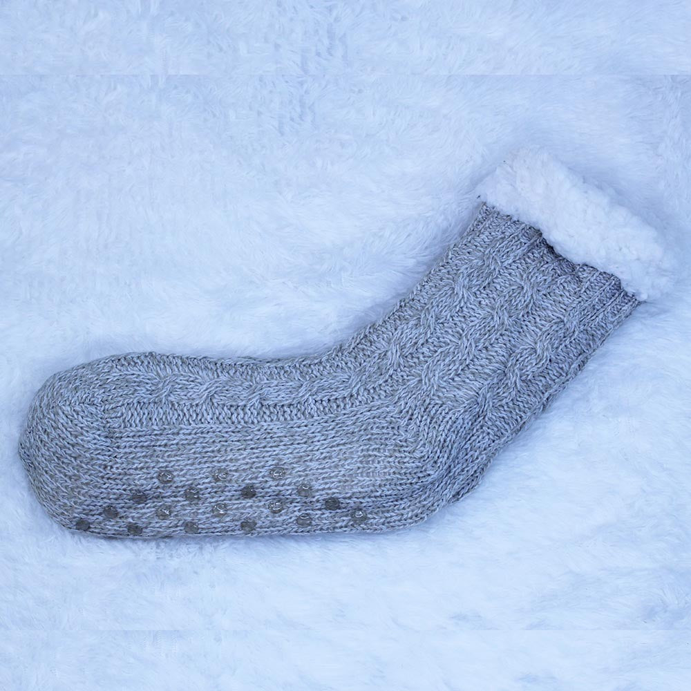 Cool Gift, Women Slipper Socks Winter Warm Fleece, Available in Different Colors