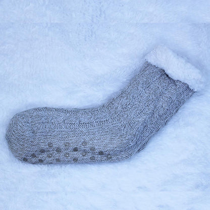 Cool Gift, Women Slipper Socks Winter Warm Fleece, Available in Different Colors