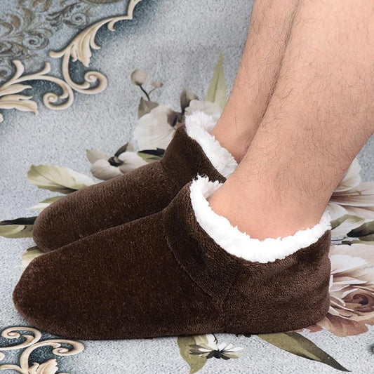 Cool Gift, Men's Home Indoor Slippers Socks Soft Thick, Available in Different Colors