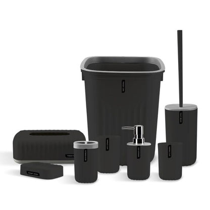 Sanitary, 8 Pcs Bathroom Accessory Set, Available in Different Colors