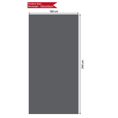 Sanitary, Peva Rectangle Table Cloth Pvc-Free, Available in Different Colors