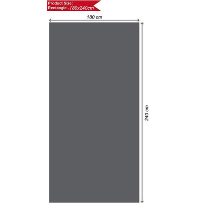 Sanitary, Peva Rectangle Table Cloth Pvc-Free, Available in Different Colors