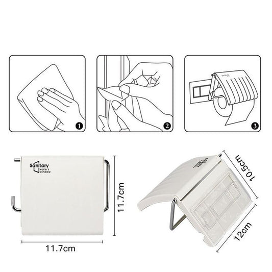 Sanitary, Toilet Paper Holder, Available in Different Colors