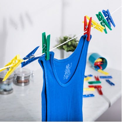 Cool Gift, Plastic Clothespins, 24-Pack