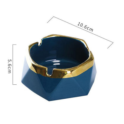 Cool Gift, Fashion Ceramic Ashtray, Available in Different Colors