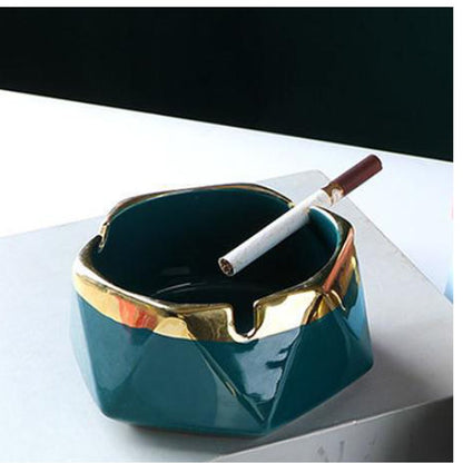 Cool Gift, Fashion Ceramic Ashtray, Available in Different Colors
