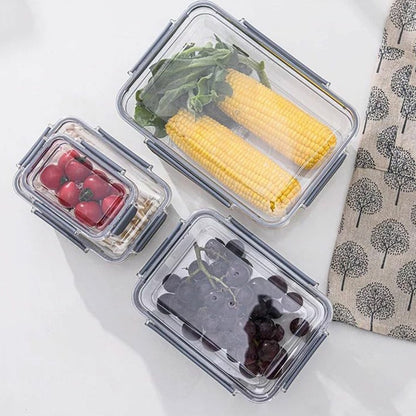 Cool Gift, Square Food Storage Containers, Sealed Jar With Lid, Available in Different Sizes