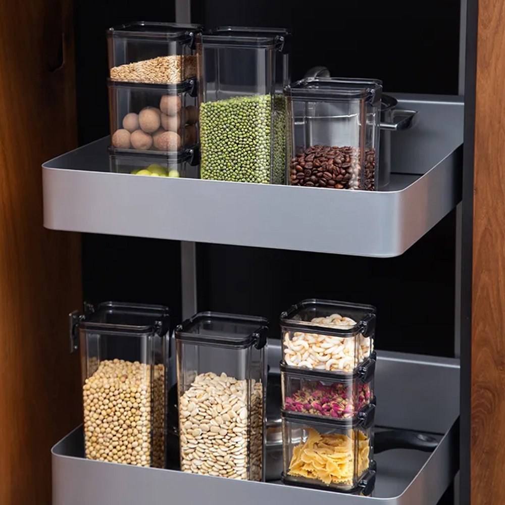 Cool Gift, Long Food Storage Containers, Sealed Jar With Lid, Available in Different Sizes