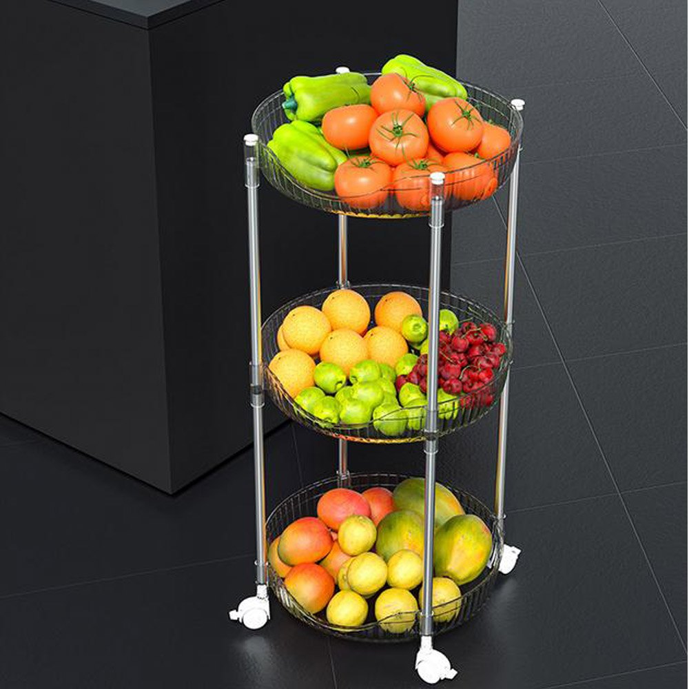 Cool Gift, Round Bathroom & Kitchen Shelf, Available in Different Sizes