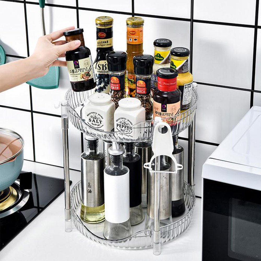 Cool Gift, Round Bathroom & Kitchen Shelf, Available in Different Sizes