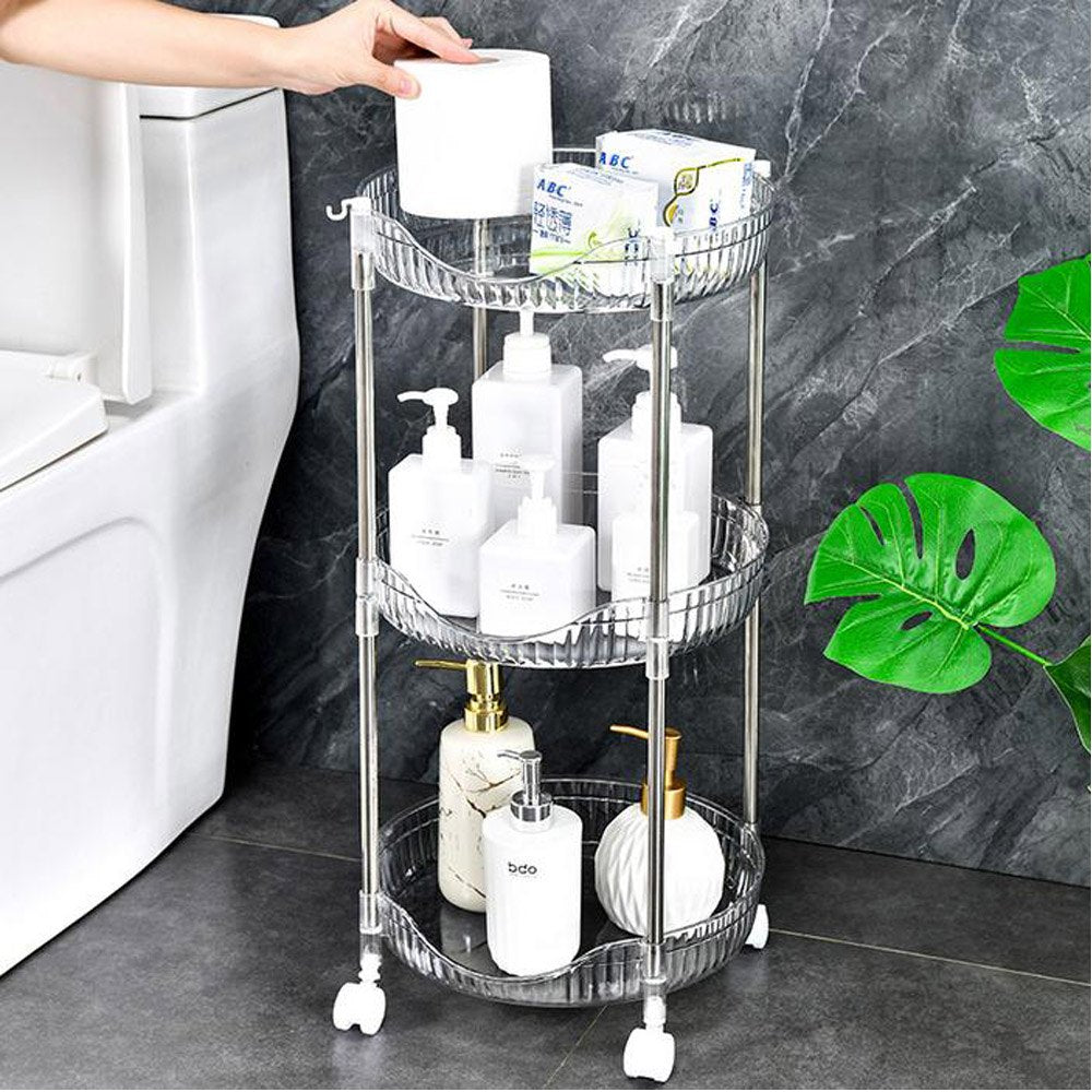 Cool Gift, Round Bathroom & Kitchen Shelf, Available in Different Sizes