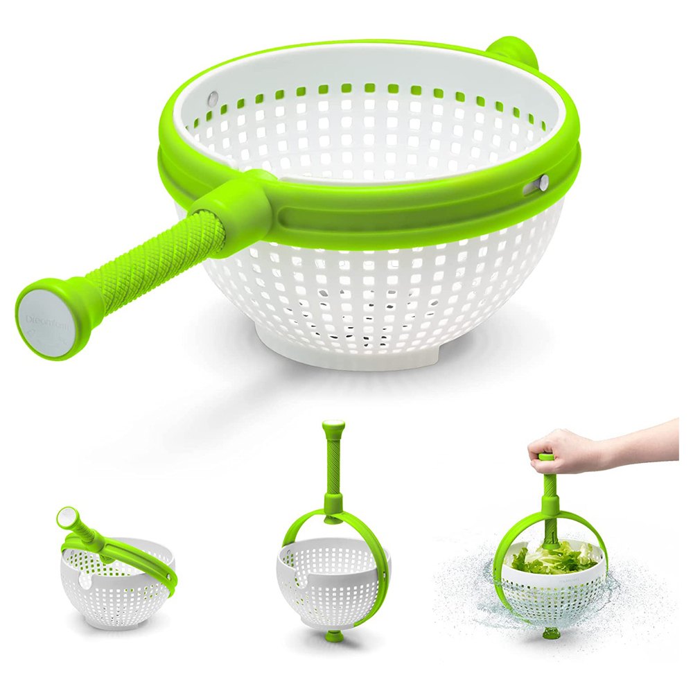 Cool Gift, Easy-To-Use Salad Spinner
