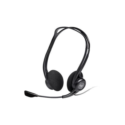 Logitech, Pc960 Corded Stereo Headset Black - Usb