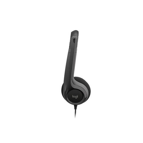 Logitech, Headset Wired H390 Usb With Noise-Canceling Mic In-Line Controls (Black) Usb A