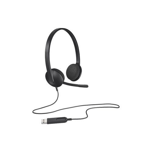 Logitech, Headset Wired H340 Usb
