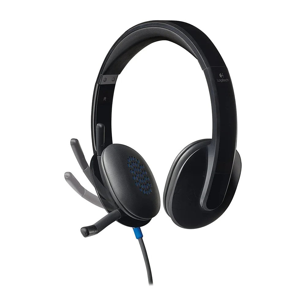 Logitech, Headset Wired H540 Usb With Noise-Canceling Mic On-Ear Controls