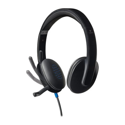 Logitech, Headset Wired H540 Usb With Noise-Canceling Mic On-Ear Controls