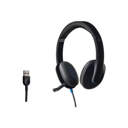 Logitech, Headset Wired H540 Usb With Noise-Canceling Mic On-Ear Controls
