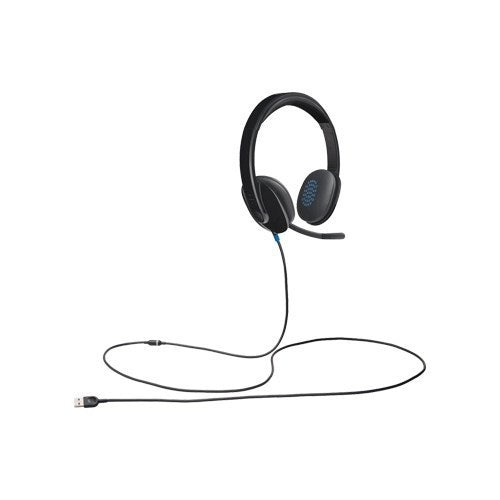 Logitech, Headset Wired H540 Usb With Noise-Canceling Mic On-Ear Controls
