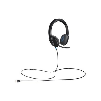 Logitech, Headset Wired H540 Usb With Noise-Canceling Mic On-Ear Controls