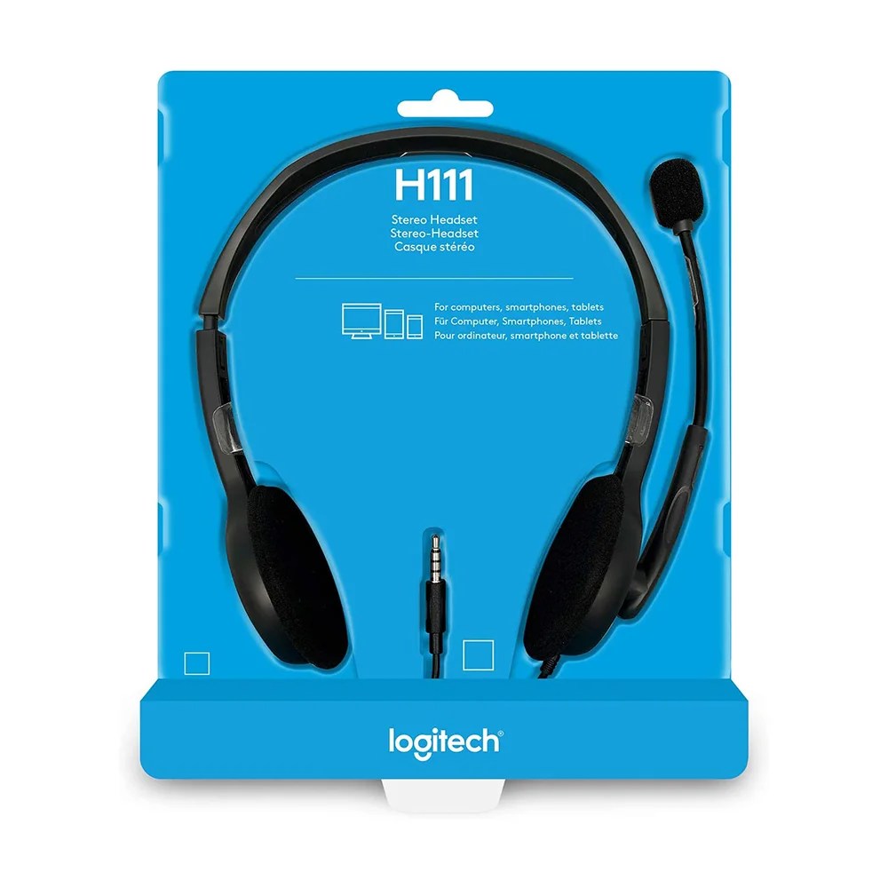 Logitech, Headset Wired H111 Stereo